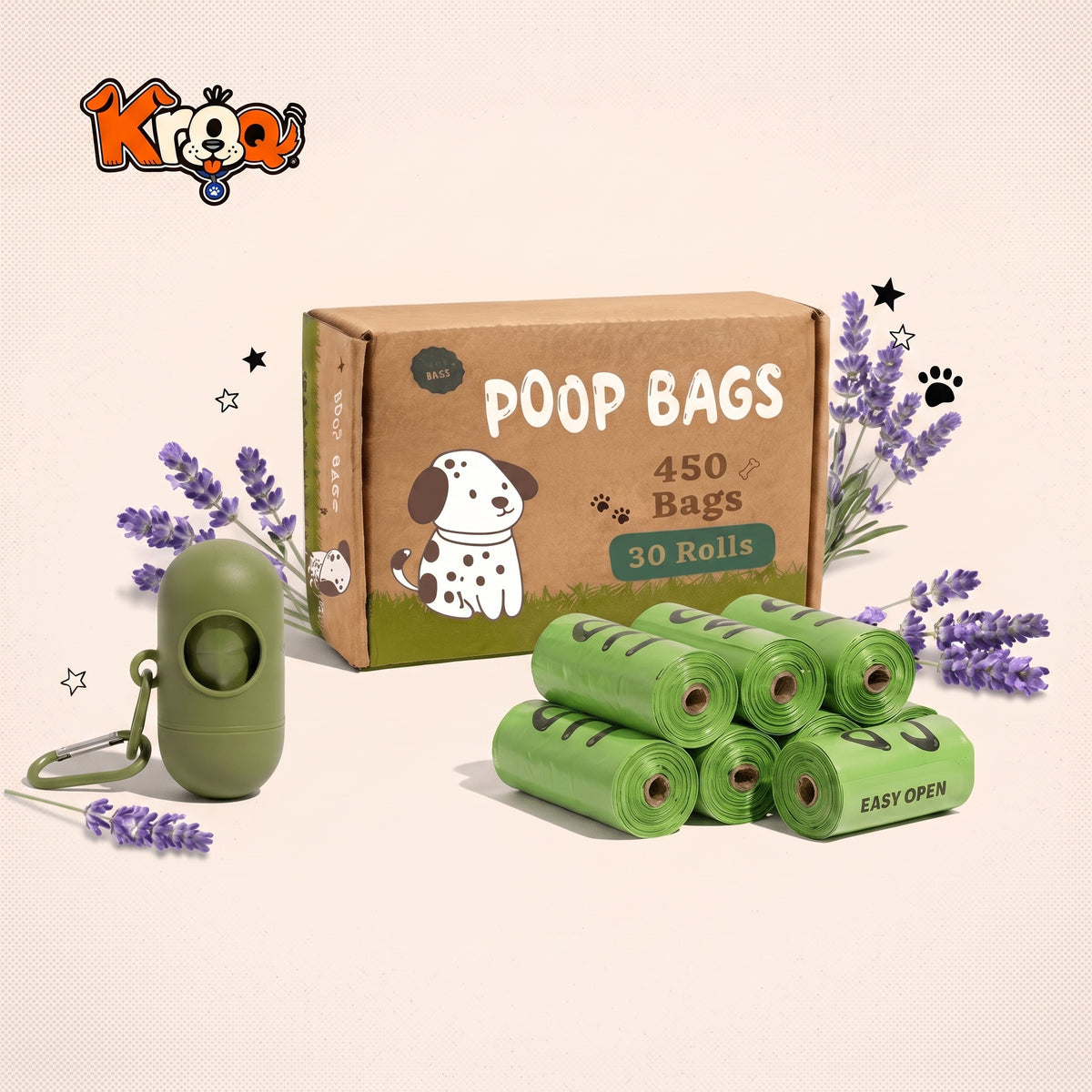 Sacs à Kaka parfum lavande Kroq - Kroq