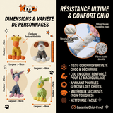Peluche Compagnon Kroq® – Le Jouet en Tissu renforcé pour votre Chien - Kroq