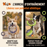 Anneau d'Entraînement Kroq® – Le Jouet en Mousse EVA Ultra-Résistant et Flottant pour Chien - Kroq