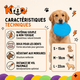 Frisbee Volant Kroq® – Le Disque de Dressage Aérodynamique et Ultra-Résistant pour Chien - Kroq