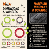 Anneau d'Entraînement Kroq® – Le Jouet en Mousse EVA Ultra-Résistant et Flottant pour Chien - Kroq