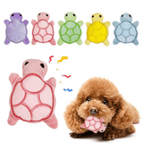 P'tite Tortue Sonore Kroq® – La mini-peluche doudou interactive pour chiots et petits chiens - Kroq
