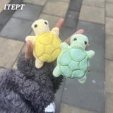 P'tite Tortue Sonore Kroq® – La mini-peluche doudou interactive pour chiots et petits chiens - Kroq