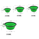 Gamelle Pliante en Silicone 2-en-1 Kroq® – Le Distributeur Portable pour Voyage, Randonnée et Camping