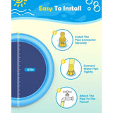 Tapis de Jeux d'Eau et Pataugeoire Kroq® – Le Sprinkler Rafraîchissant pour Chiens