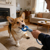 Anneau à Pointes & Corde Kroq® – Le Jouet Dentaire 2-en-1 Ultra-Résistant pour Chien - Kroq