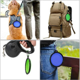 Gamelle Pliante en Silicone 2-en-1 Kroq® – Le Distributeur Portable pour Voyage, Randonnée et Camping